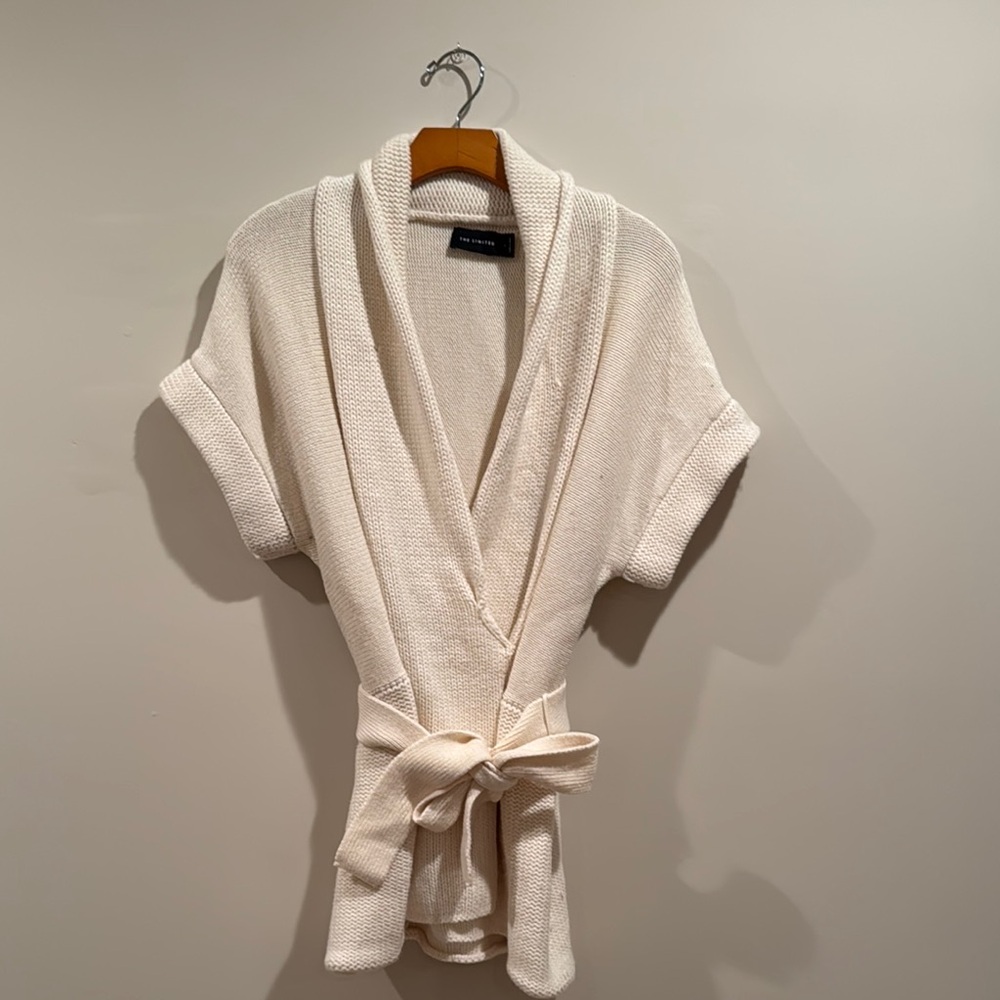 The Limited Cream Knit Cardigan
